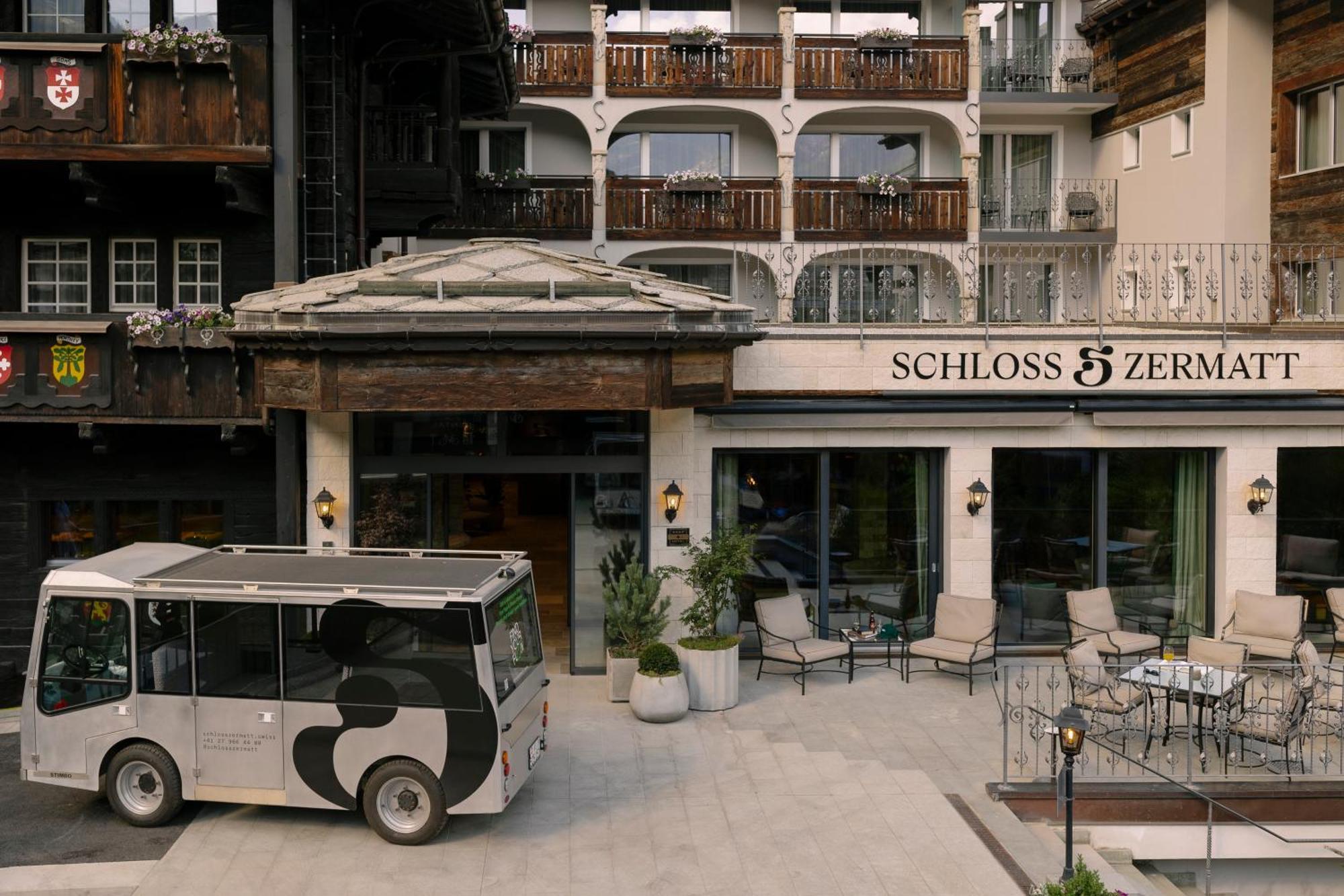 Schloss Zermatt - Cbd & Adaptogenic Spa And Sport Hotel Exteriör bild