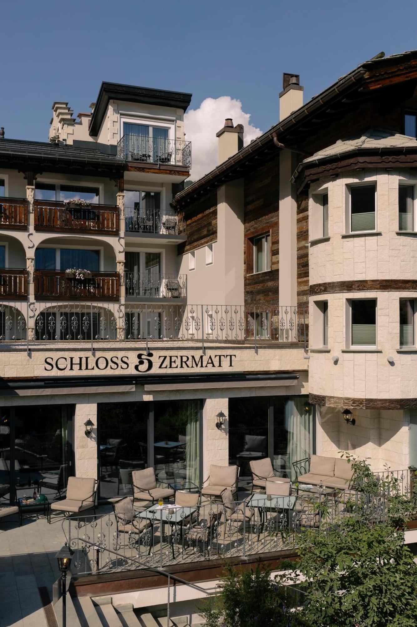 Schloss Zermatt - Cbd & Adaptogenic Spa And Sport Hotel Exteriör bild