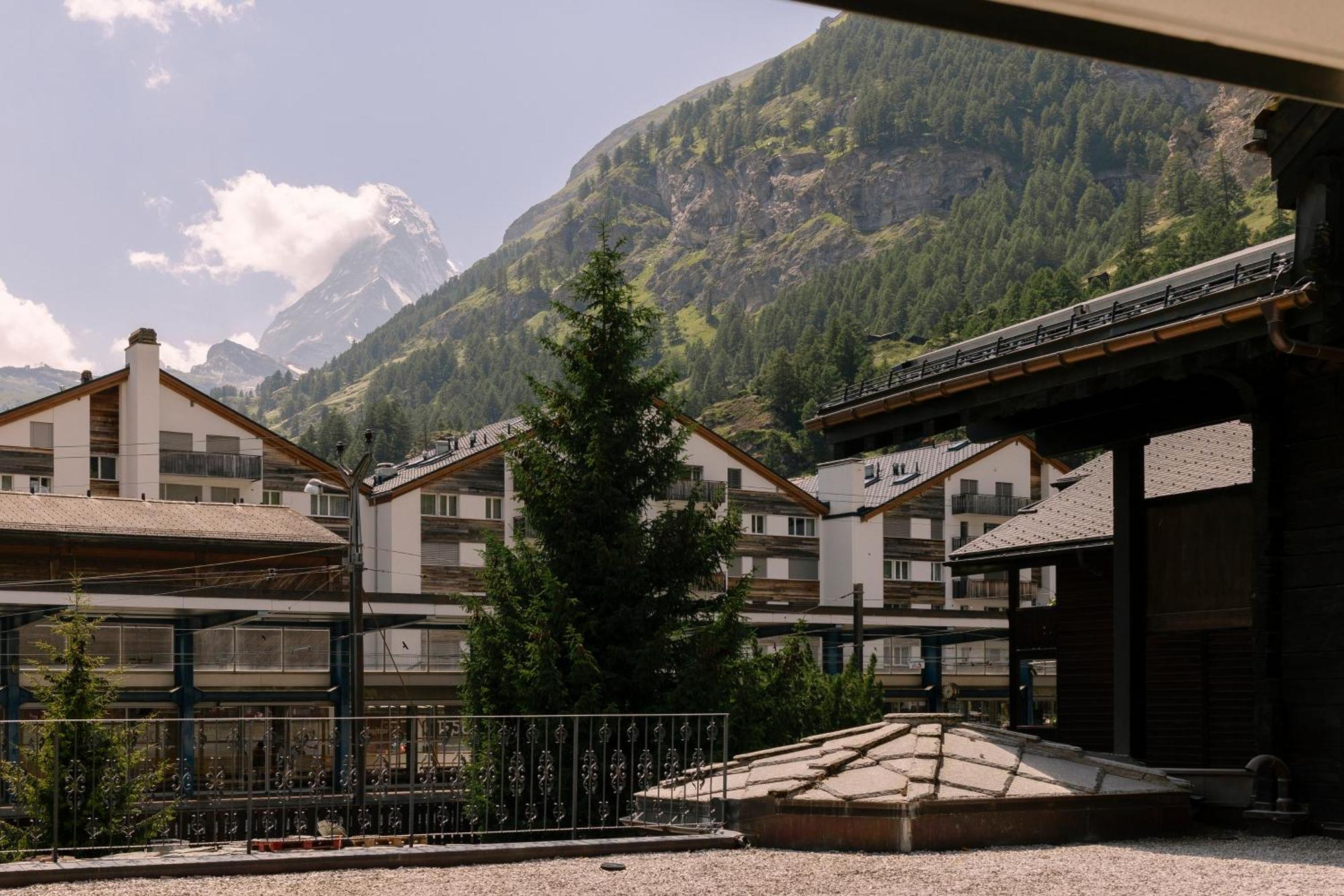 Schloss Zermatt - Cbd & Adaptogenic Spa And Sport Hotel Exteriör bild